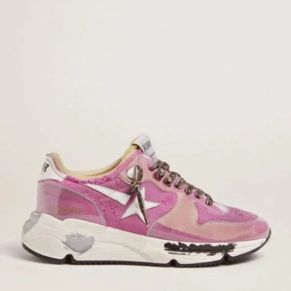 Golden Goose Shoes Golden Goose Fuchsia Running Sole Ltd